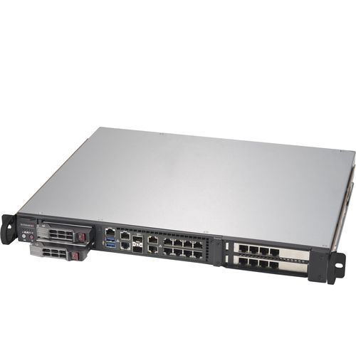 Rack-mount chassis - 513BTQC-350WB - SUPERMICRO - 1U / backplane / 2 ...