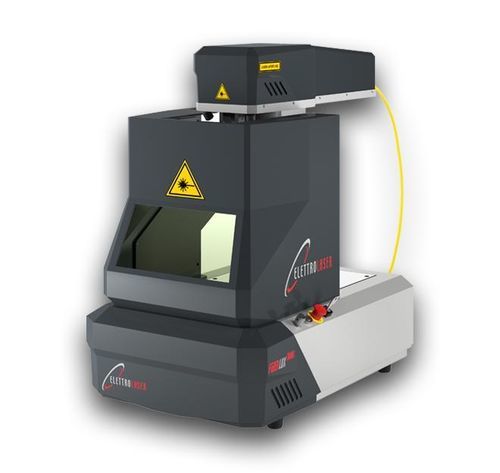Pulsed fiber laser marking machine - Fiberlux NANO series - Elettrolaser S.r.l. - MOPA laser / compact / benchtop