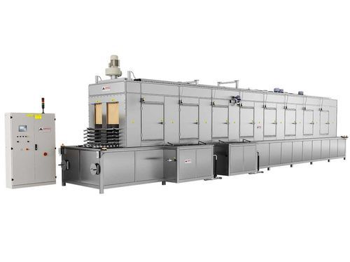 Washing tunnel with drying - TunClean-KLT - Everest Elektro Mekanik Makina Sanayi ve Tic. A.S - plastic crates / spray / automatic