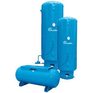 Flange tank - 9290905-DP - Fluid-Aire Dynamics - carbon steel / coated / cylindrical