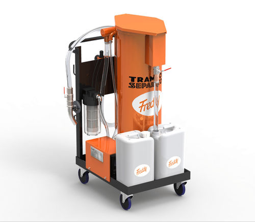 Oil separator - Sanborn Technologies - centrifugal / compact / surface