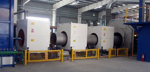 Automatic coating machine - Savage Saws / Inductoheat