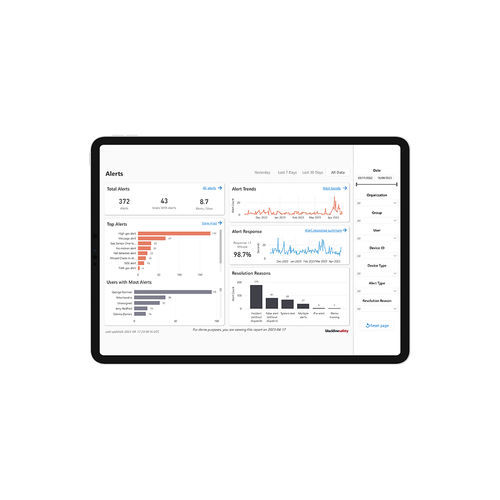 Automated software - Blackline Safety Europe SAS - management / calibration / for test