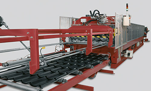Panel production line - PROFIILIKESKUS OY - sheet metal / automatic / construction