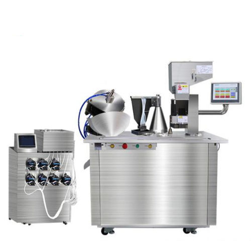 Semi-automatic filling machine - CGN-208L - Guangdong Rich Packing Machinery Co., Ltd. - capsule / for liquids / for the pharmaceutical industry