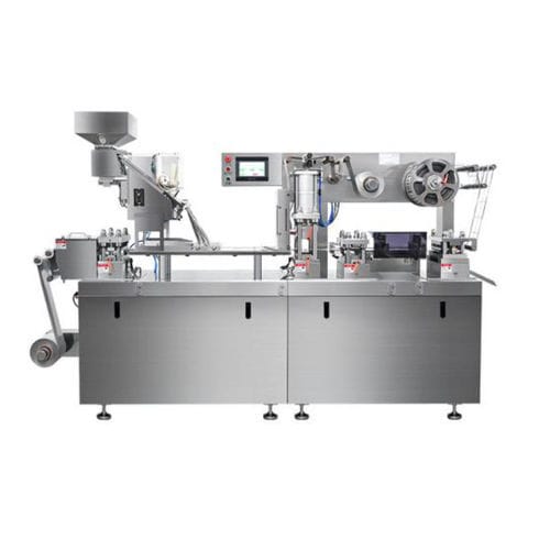 Blister packing machine - DPP-160Pro - Guangdong Rich Packing Machinery Co., Ltd. - PLC-controlled / tablet / for capsules