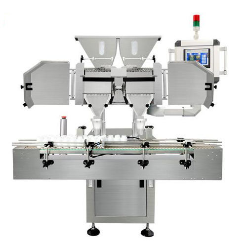 Tablet counting machine - DSL-16B - Guangdong Rich Packing Machinery Co., Ltd. - capsule / flask / for vials