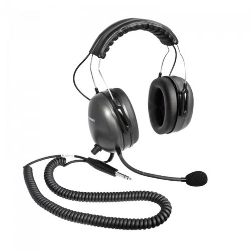 Noise-cancelling headset - CableCom - IMTRADEX - with microphone / connected / radio
