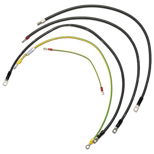 Power cable - STEFAL Srl - insulated / for battery charger / flexible