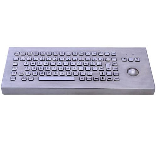 Desktop keyboard - GA-80D1-TB-USB-US - GETT Asia Ltd. - with mechanical keys / with trackball / industrial