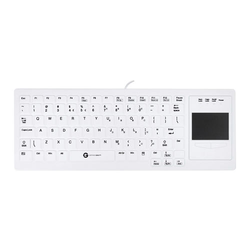 Desktop keyboard - KSI-U10120 - GETT Asia Ltd. - scissor switch / 83-key / with touchpad