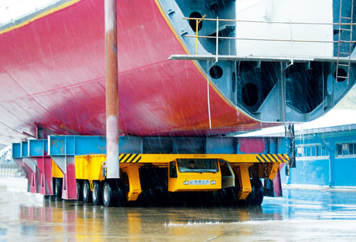Modular self-propelled trailer - Xinxiang MAGICART Cranes Co., Ltd - diesel engine / more than 6 axles / for heavy loads