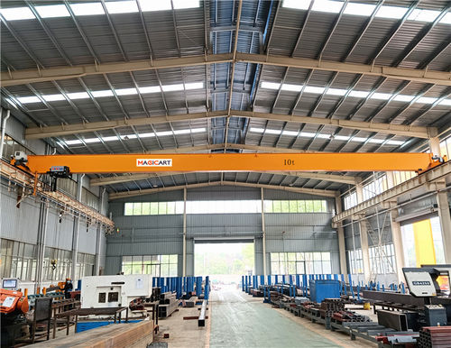 Single-girder overhead crane - Xinxiang MAGICART Cranes Co., Ltd - lightweight