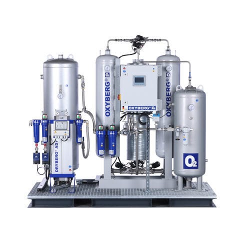 PSA oxygen generator - OXYBERG®500 - 800 - BERG Kompressoren GmbH - high-purity / medical / process
