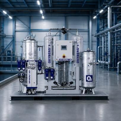 Dry oxygen generator - OXYBERG - BERG Kompressoren GmbH - industrial / process / for water treatment