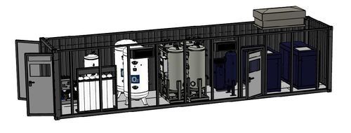 Oxygen production plant - O₂ BOX 1700 - BERG Kompressoren GmbH