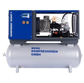 Screw compressor - KOMPBERG® BSDKF11 - BERG Kompressoren GmbH - air / electrically-powered / stationary
