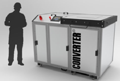 Compact waste crusher-shredder - MO200 - OMPECO SRL