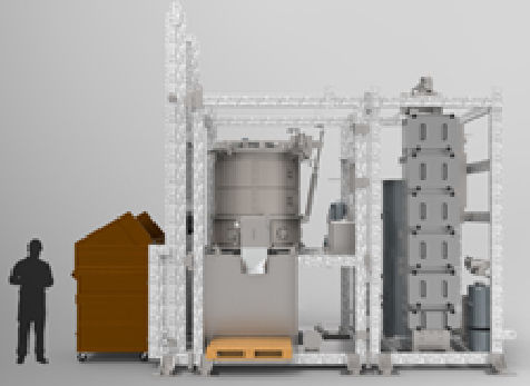 Compact waste crusher-shredder - MO5000 - OMPECO SRL - for industrial applications