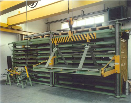 Storage warehouse racking - BRUNO  - THIEL Storage and Handling Systems - adjustable / manual