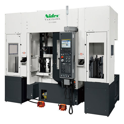 CNC lathe - TT-1100G - TAKISAWA - horizontal / 2-spindle / 10 tools