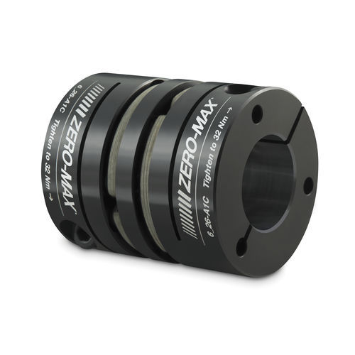 Double shaft coupling - Double Flex 6P-A1C - ZERO-MAX Europe - flexible / compact / metal bellows