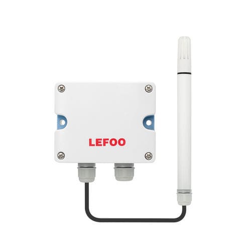 Relative humidity and temperature transmitter - LFH10 - LEFOO Group - wall-mount / RS-485 / 4-20 mA