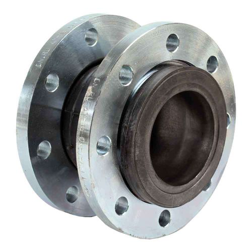 Rubber pipe expansion joint - D140-01091 - SIMPLE VALVE, S.L. - round / flange / axial