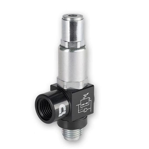 Compressed air pressure regulator - 300-153-0052 - nass magnet GmbH - membrane / single-stage / nickel-plated brass