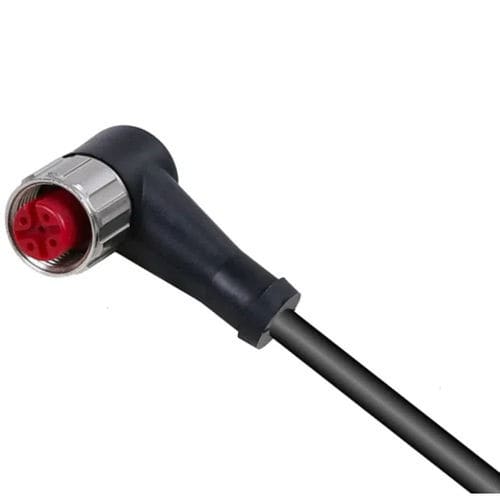 Electrical power supply connector - RDMF - PONY SRL - round / M12 / multipole
