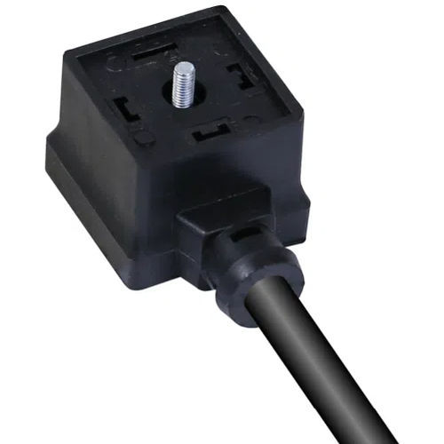 Solenoid valve connector - CA - PONY SRL - electrical power supply / overmolded / square