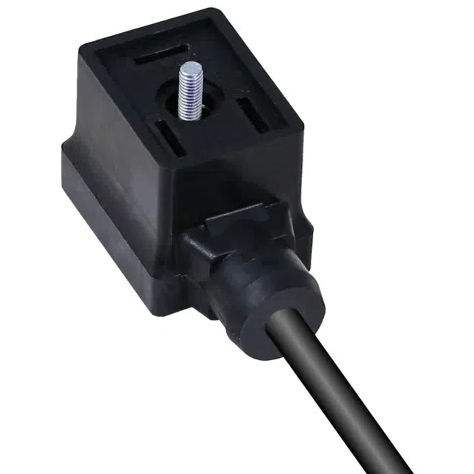 Solenoid valve connector - CE - PONY SRL - electrical power supply / overmolded / rectangular