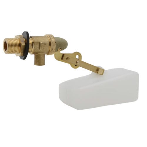 Floating ball valve - 8ADBL3 - PVA Schwimmerventile GmbH - float / for water / nickel-plated brass