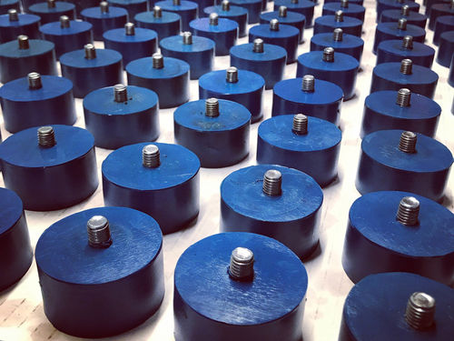 Shock absorbing anti-vibration mount - Savior Products, Inc. - cylindrical / car battery