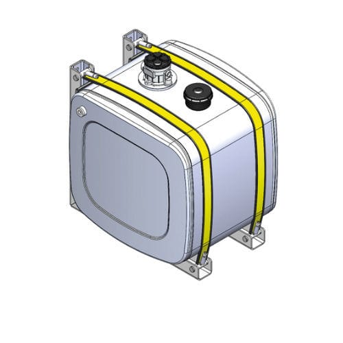 Assembly tank - AFHYMAT - for semi-trailers / nitrile