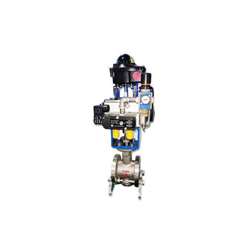 Ball valve - A400  - Hollysys - electric / adjustment / small