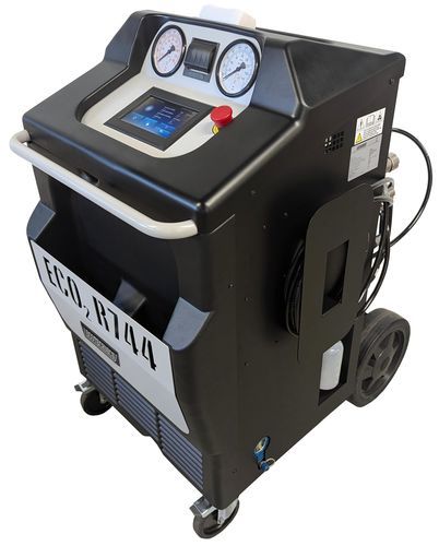 CO2 (R744) air conditioning station - ECO₂R744 - Ecotechnics - for car / automatic / with printer