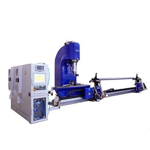 Automatic straightening machine - ASV - MAE - for tubes / for bars / hydraulic