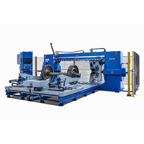 Wheel set press - RADS - MAE - hydraulic / assembly / for disassembly