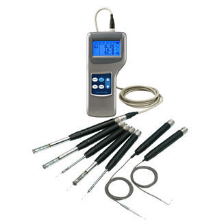Hot-wire thermo-anemometer - Climomaster 6501 series - Digitron Italia srl - portable / USB
