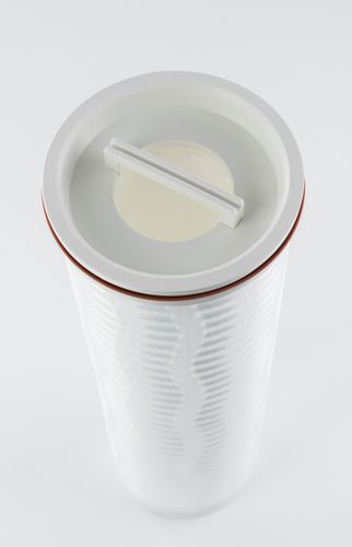 Pleated fiber filter cartridge - PFP-L - Atlas Copco Process Filtration - beverage / water / for micro-filtration