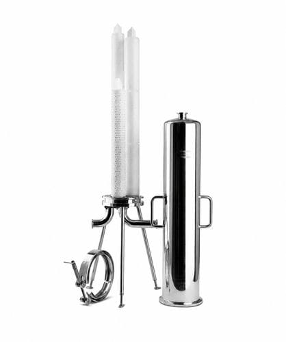 Multi-cartridge filter housing - SLH series - Atlas Copco Process Filtration - single-cartridge / for liquids / stainless steel