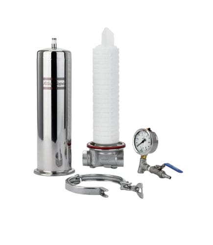 Multi-cartridge filter housing - IH - Atlas Copco Process Filtration - single-cartridge / for liquids / stainless steel