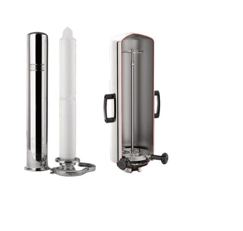 Multi-cartridge filter housing -  SVH - Atlas Copco Process Filtration - single-cartridge / for liquids / stainless steel