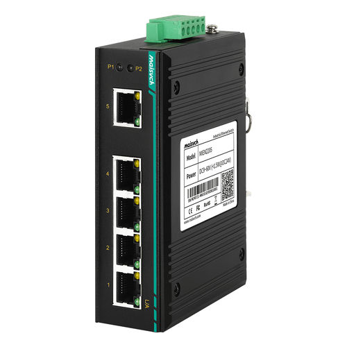 Unmanaged ethernet switch - MIEN2205 series - Maisvch - 5 ports / layer 2 / fast ethernet