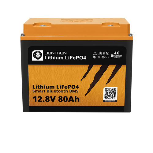 LiFePO4 battery - LISMART1280LX - Liontron Ltd. - 12 V / BMS
