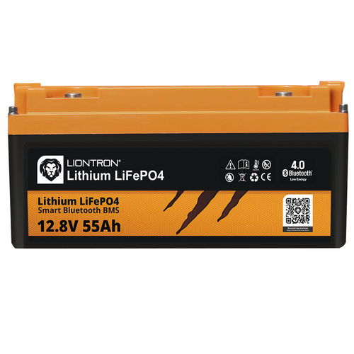 LiFePO4 battery - LISMART1255LX - Liontron Ltd. - 12 V / M8 / CE