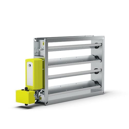 Shut-off air damper - PWIIS-EX  - SMAY sp. z o.o. - rectangular
