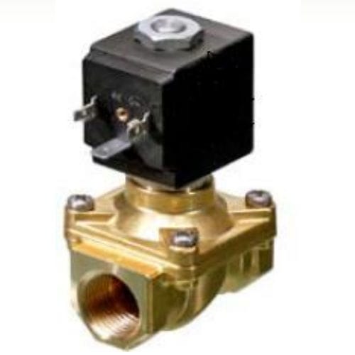 Pilot-operated solenoid valve - 108 - Aicás Eletroválvulas - 2-way / normally closed / brass