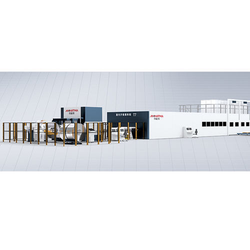 Sheet metal production line - Guangdong MAHATMA Intelligent Co,. Ltd - automatic / flexible / laser
